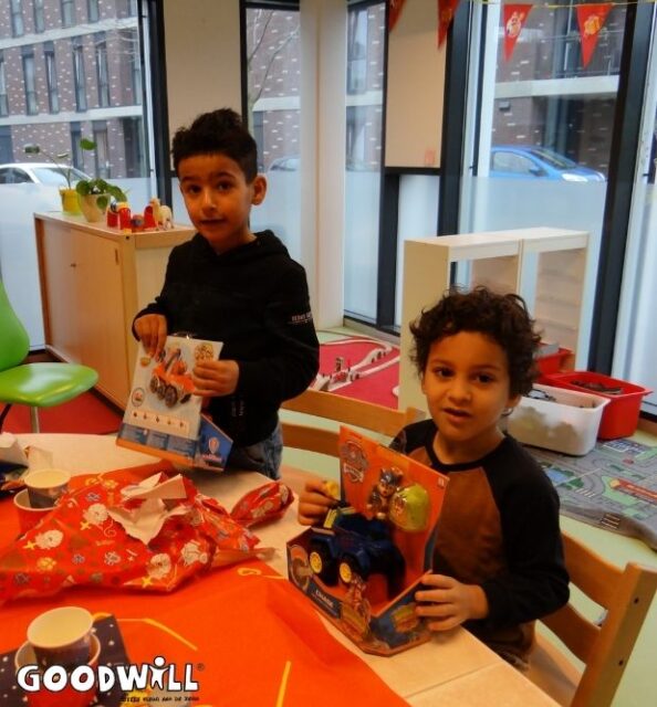 Sinterklaasviering bij medisch kinderdagverblijf