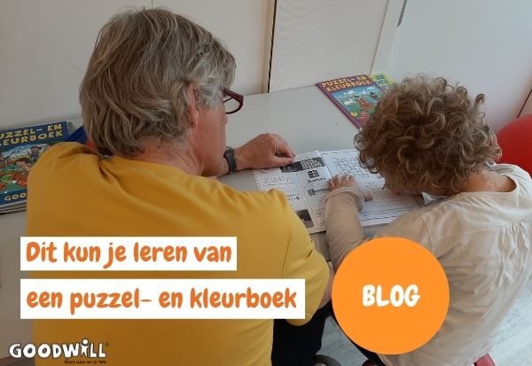 Zo leerzaam zijn de Puzzel- en Kleurboeken van Goodwill.nl